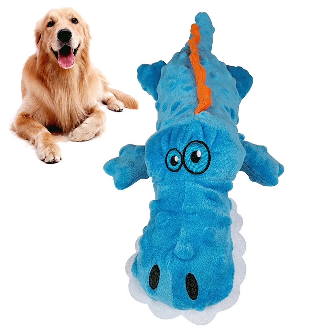 Плюшевая пищалка игрушки для собак устойчивая к укусам игрушка тренировки