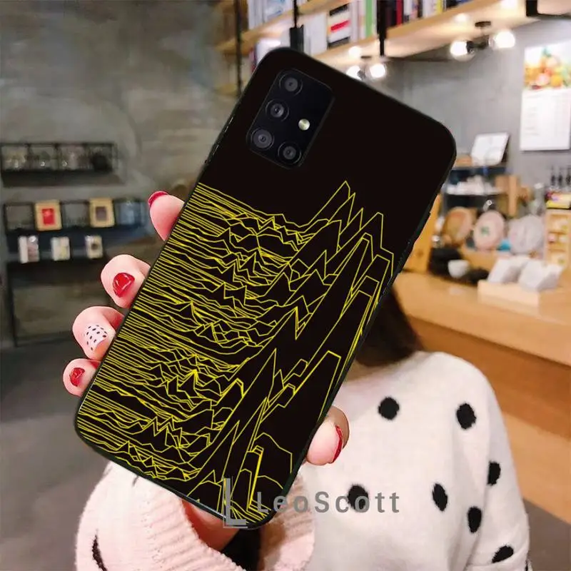 

Uk Music Band Joy Division Phone Case For Samsung A40 A31 A50 A51 A71 A20E A20S S8 S9 S10 S20 Plus note 20 ultra