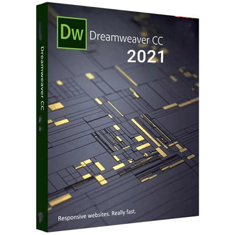 

Dreamweaver Web Design of HTML, CSS, Javascript, Etc. 2021 Software Tools Win/Mac Book