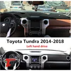 Taijs крышка приборной панели автомобиля с левым рулем для Toyota Tundra 2014-2018 terylene anti UV коврик приборной панели автомобиля для 14-18 tundra