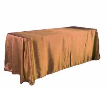 145x320cm White/Black Tablecloths Table Cover Rectangular Satin Tablecloth for Wedding Birthday Party Hotel Banquet Decoration - Color: color 1