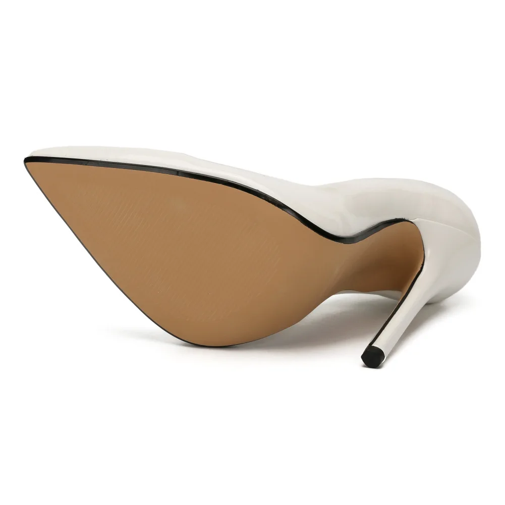 Туфли лодочки женские на высоком каблуке 14 15 см свадебные туфли большой размер 40