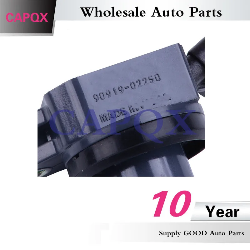 Заглушка спиральная CAPQX 90919-02248 для COROLLA 1NZFE 4RUNNER AVENSIS COASTER HILUX HIACE Land Cruiser Prado RAV4 4 шт. |