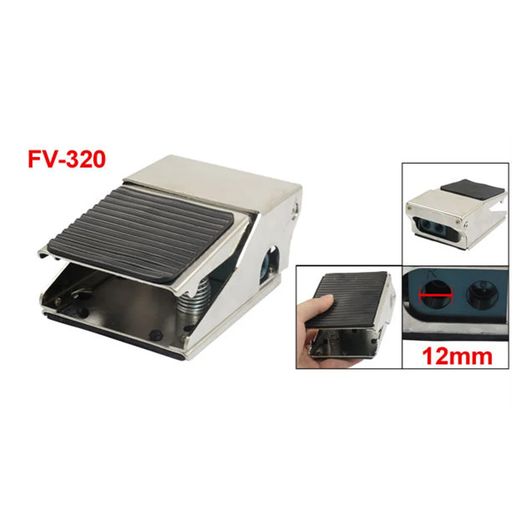 1/4 &quotPT резиновый нескользящий моментальный Пневматический Ножной Педальный