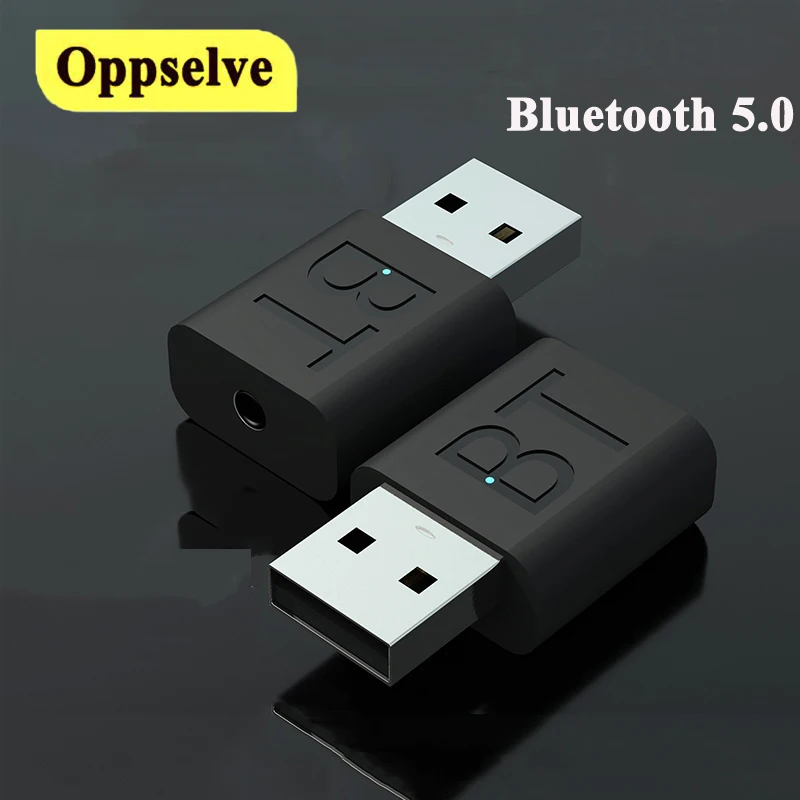 

3.5mm AUX Bluetooth 5.0 Receiver Adapter Car Kit Music Stereo USB Power Audio Adapter Auto Bluetooth AUX Jack for Car Radio MP3