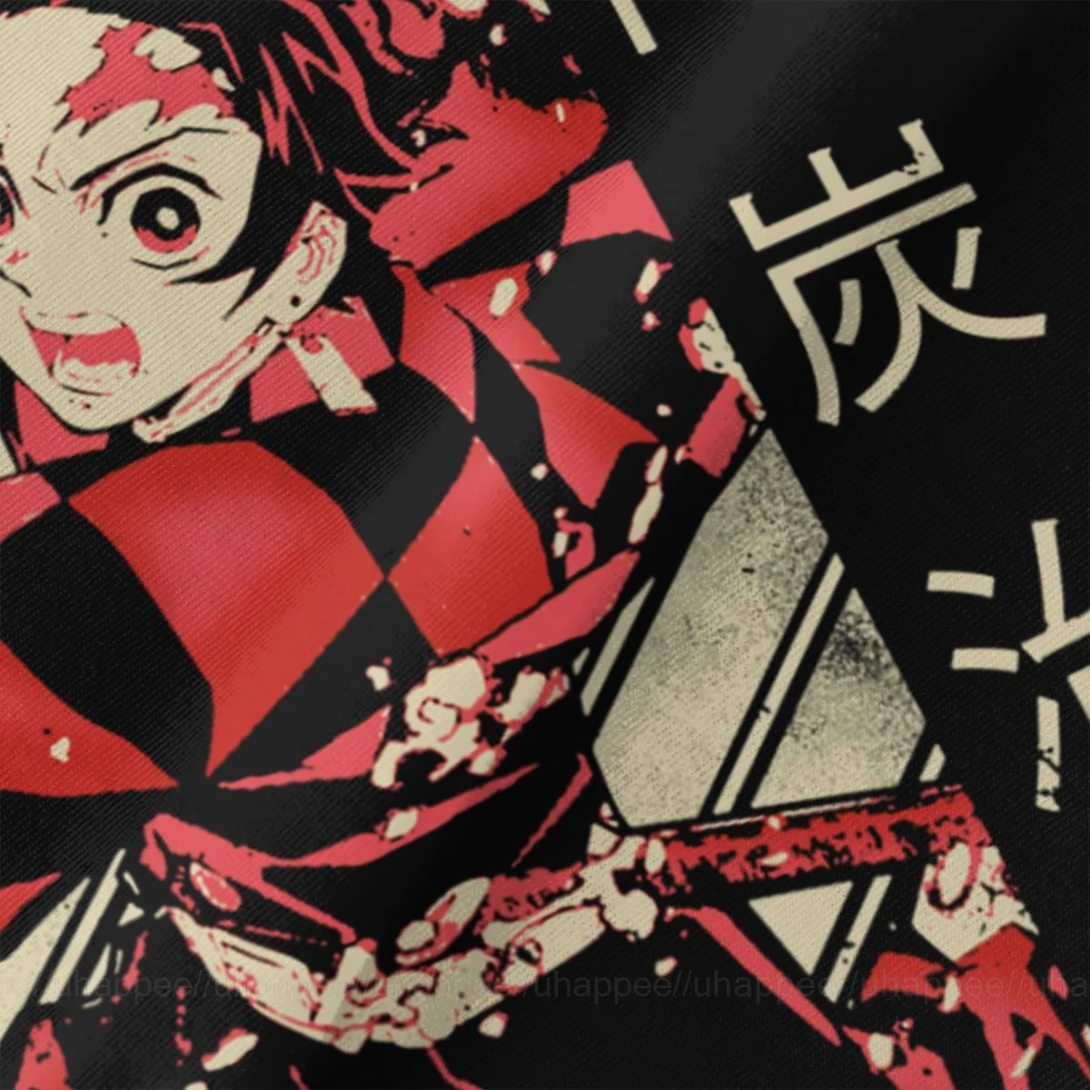 Белая футболка Demon Slayer Kimetsu No Yaiba Мужская с короткими рукавами из мягкого хлопка