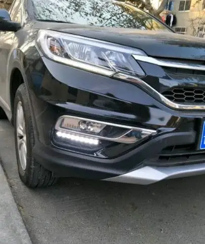 

Eosuns Led Drl Daytime Running Light for Honda Crv, with Yellow Turn Signal, Top Quality