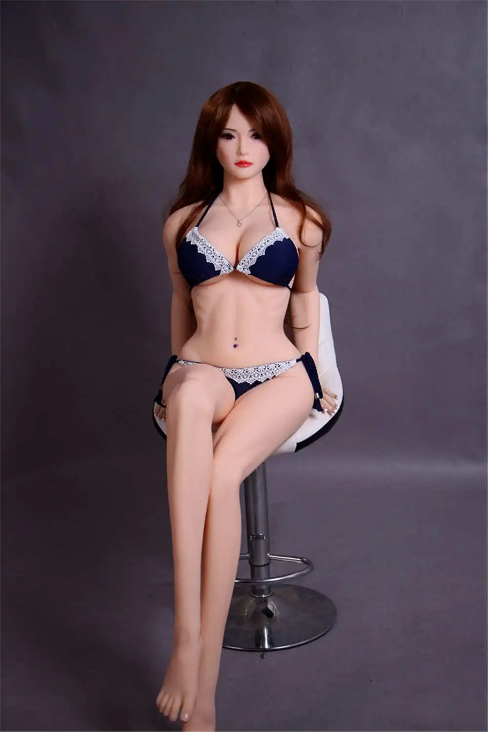 Высокое подобие 165 см секс-кукла всего тела изготовленная из настоящего силикона