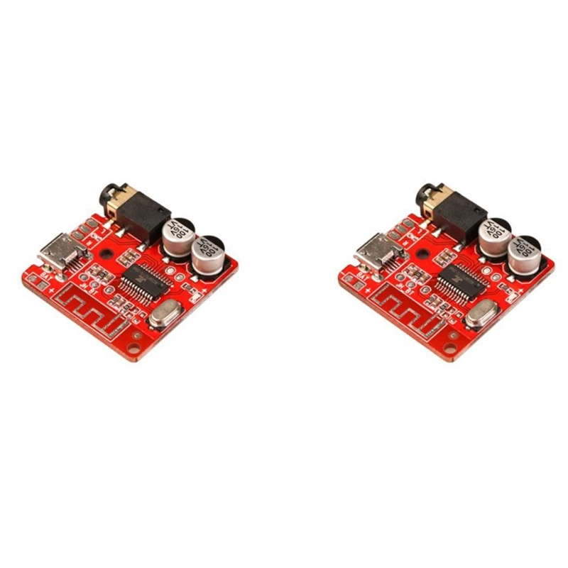 

JL6925A Bluetooth Audio Receiver Board Bluetooth 5.0 MP3 Decoder Board Lossless Stereo Music Module 2-Pack