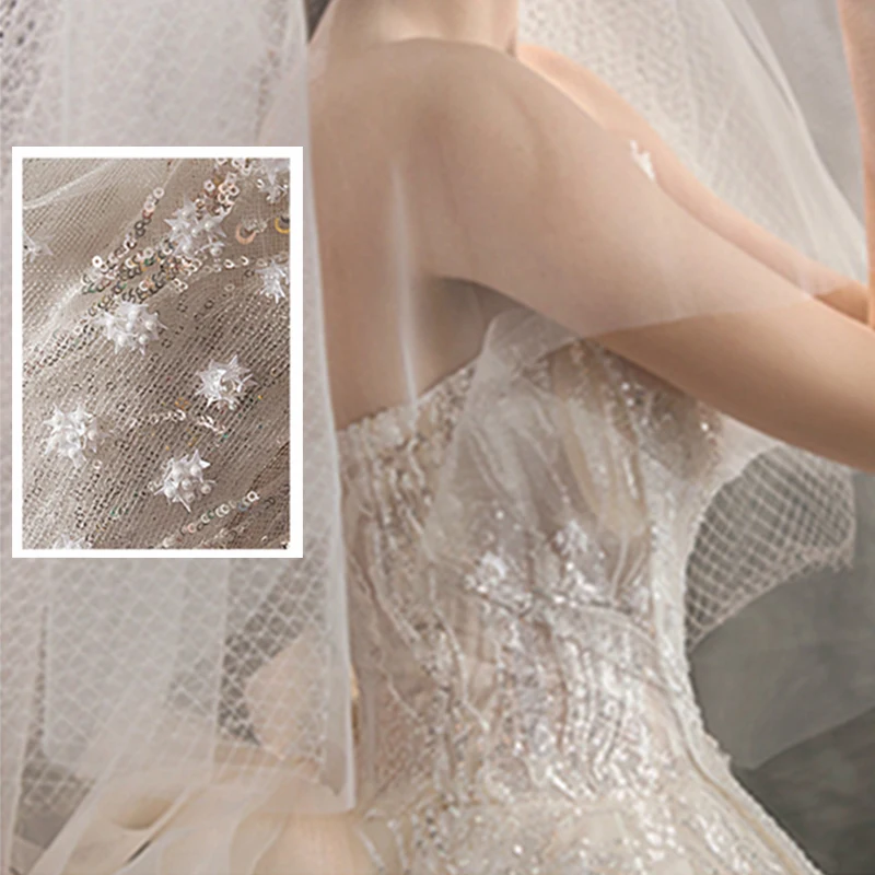 Alilove 2019 свадебное платье кружевное роскошное элегантное французское романтичное