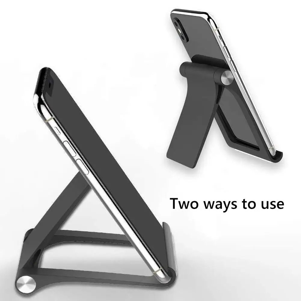 

Universal Folding Adjustable Mobile Phone Tablet Holder Desktop Stand for iPhone