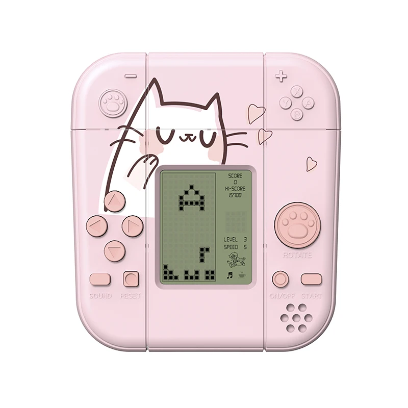Чехол Game Boy для Airpods Pro милый 3d чехол с мультяшным медведем котом Защитный