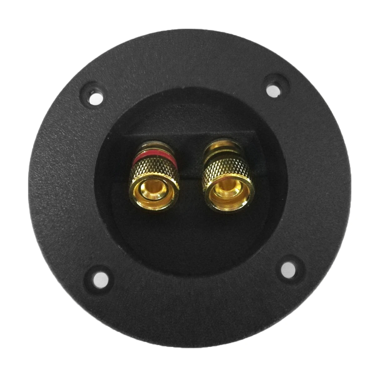 Разъемы для колонок сабвуфера Круглый пружинный Соединитель с 2 позолоченными