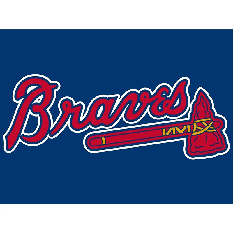 Yehoy висит 90*150 см Бейсбол подвеска Atlanta Braves MLB флаг для украшения
