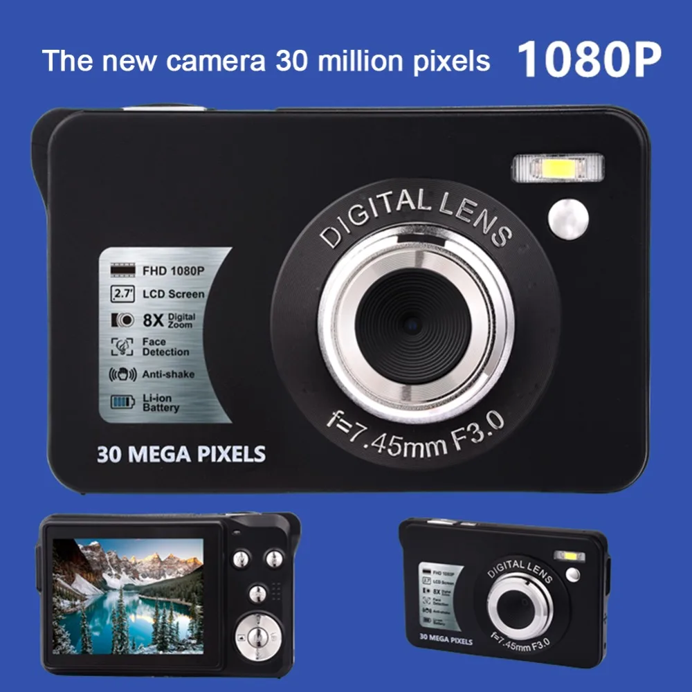

Видеокамера HD 720P Профессиональная цифровая видеокамера 2,7 дюйма 30 Мп с высоким разрешением ABS FHD DV камера s
