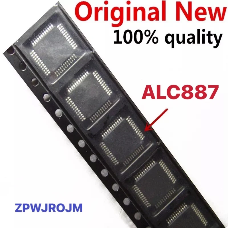 

5PCS/lot ALC887 ALC887 QFP48 New and Original IC Chipset