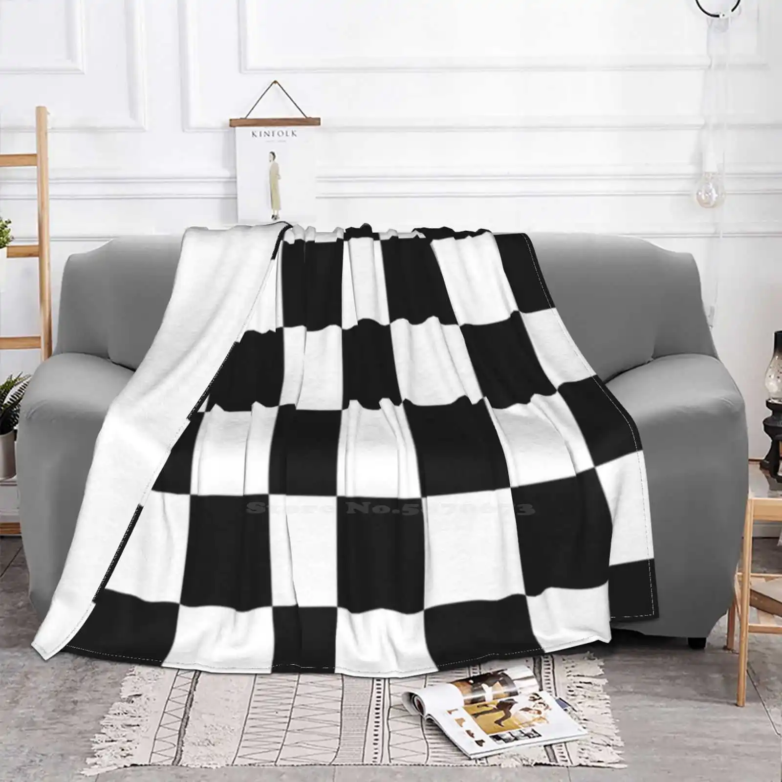 Шахматный флаг с Клетчатым флагом моторный спортивный шахматный узор победитель