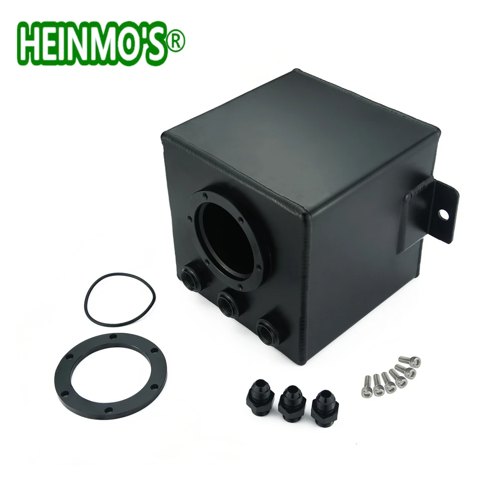 Алюминиевый резервуар для жидкости объемом 2 л масла с резервуаром и фитингом