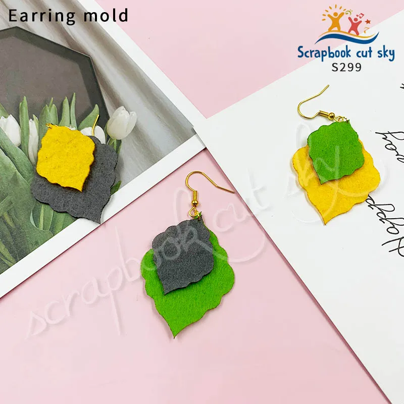 

Muyu wooden mold cutting earrings S299 is suitable for market general machine models
