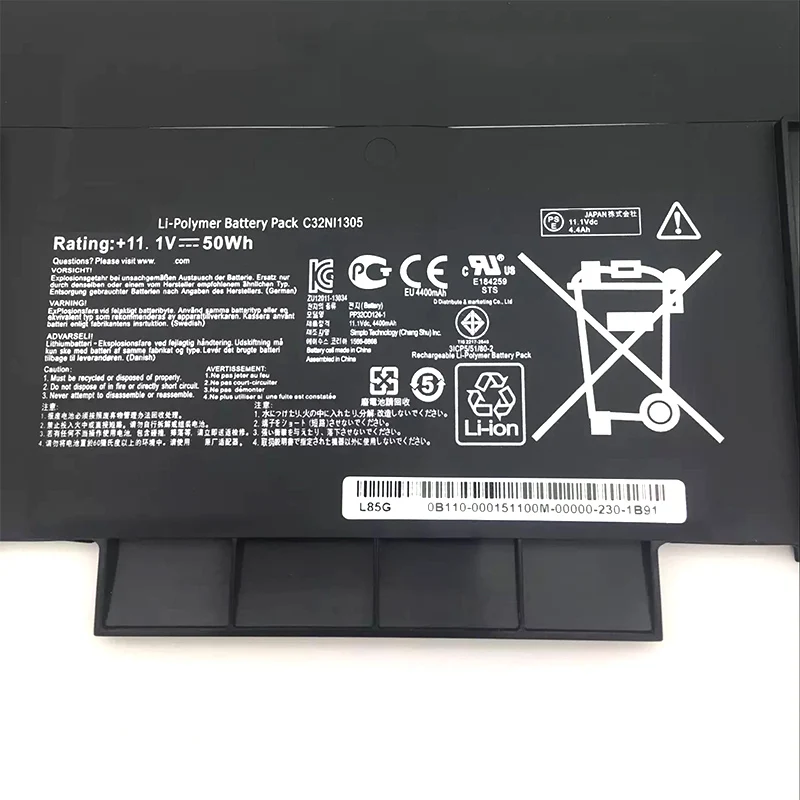 C32N1305 Батарея для ASUS Zenbook UX30 UX301L UX301LA C4003HUX301LA4500 1A 1B C4006H|Аккумуляторы ноутбуков| |