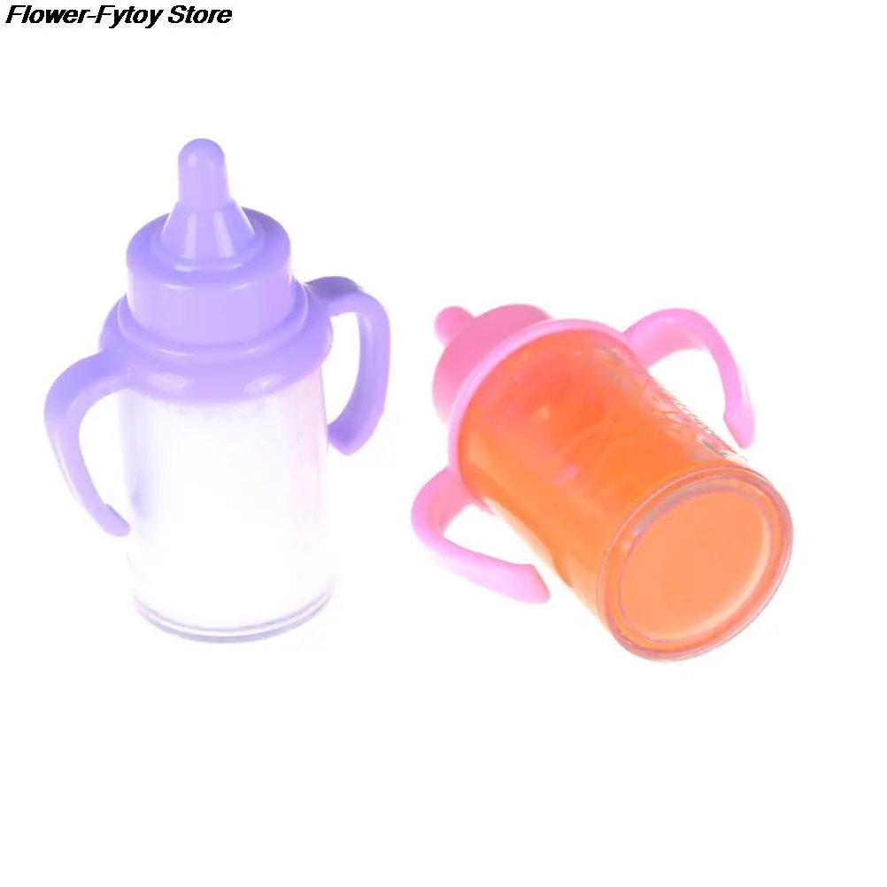 Magic Dummy Pacifiers Set Baby Dolls Feeding Bottle Accessory Disappearing Milk Bundle Reborn Preemie Kit Kids Play Toy Random