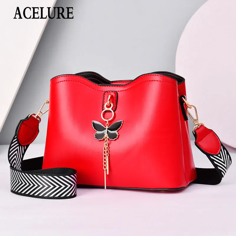 

Simple Style Solid Color PU Leather Shoulder Crossbody Bags for Women High Capacity Casual Totes Female Elegant Ladies Handbags