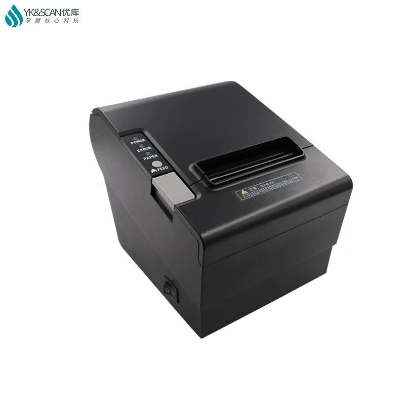 Автоматический чековый принтер 80 мм термопринтер с прямой термопечатью для