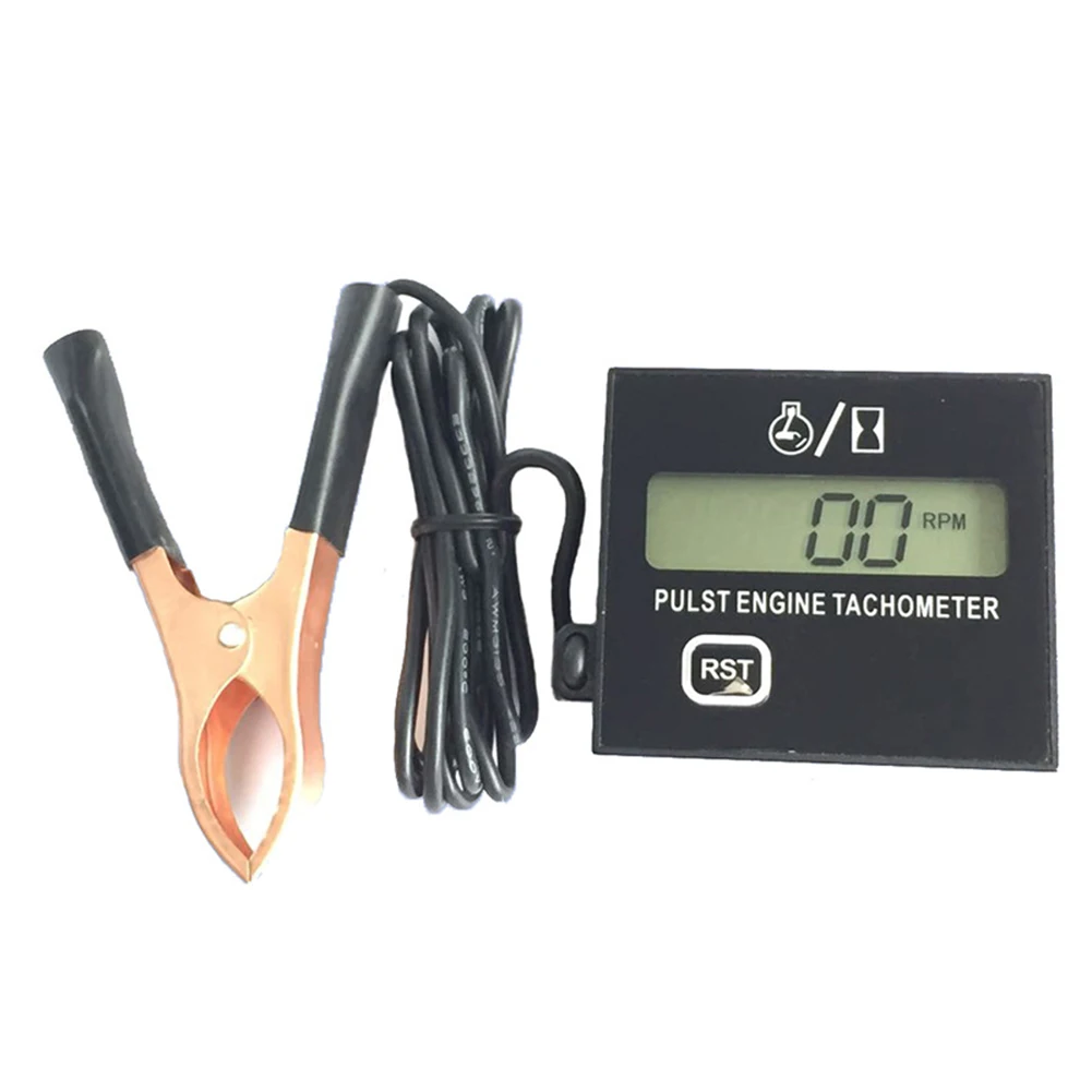 Motorcycle Chainsaw High Tachometer Gasoline Engine Lawn Digital Display Inductive Pulse Speed Trendy | Автомобили и мотоциклы