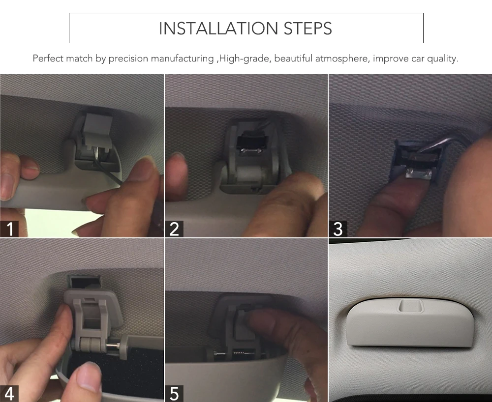 Автомобильный держатель для солнцезащитных очков VCiiC аксессуары Mercedes Benz W212 c180 e63