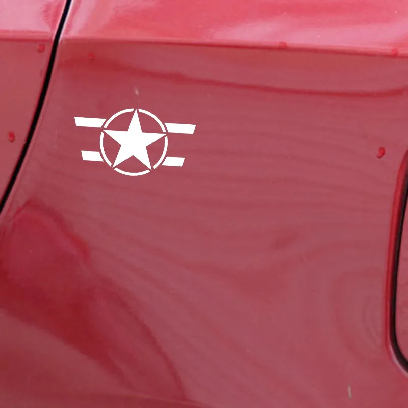 

Funny Star PVC Car Stickers Motorcycle Vinyl Decals Bumper Decoration Auto Parts ZWW-2037, 12.7CM * 7.1CM