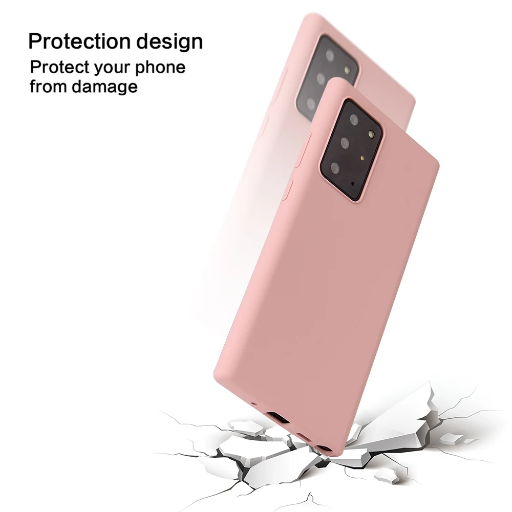 

TPU Soft Liquid Silicone Cases For Xiaomi Mi 10 Lite Red Mi Note 9 8 Smart Case Shockproof For Remi 9A 9C Mobile Phone Cover