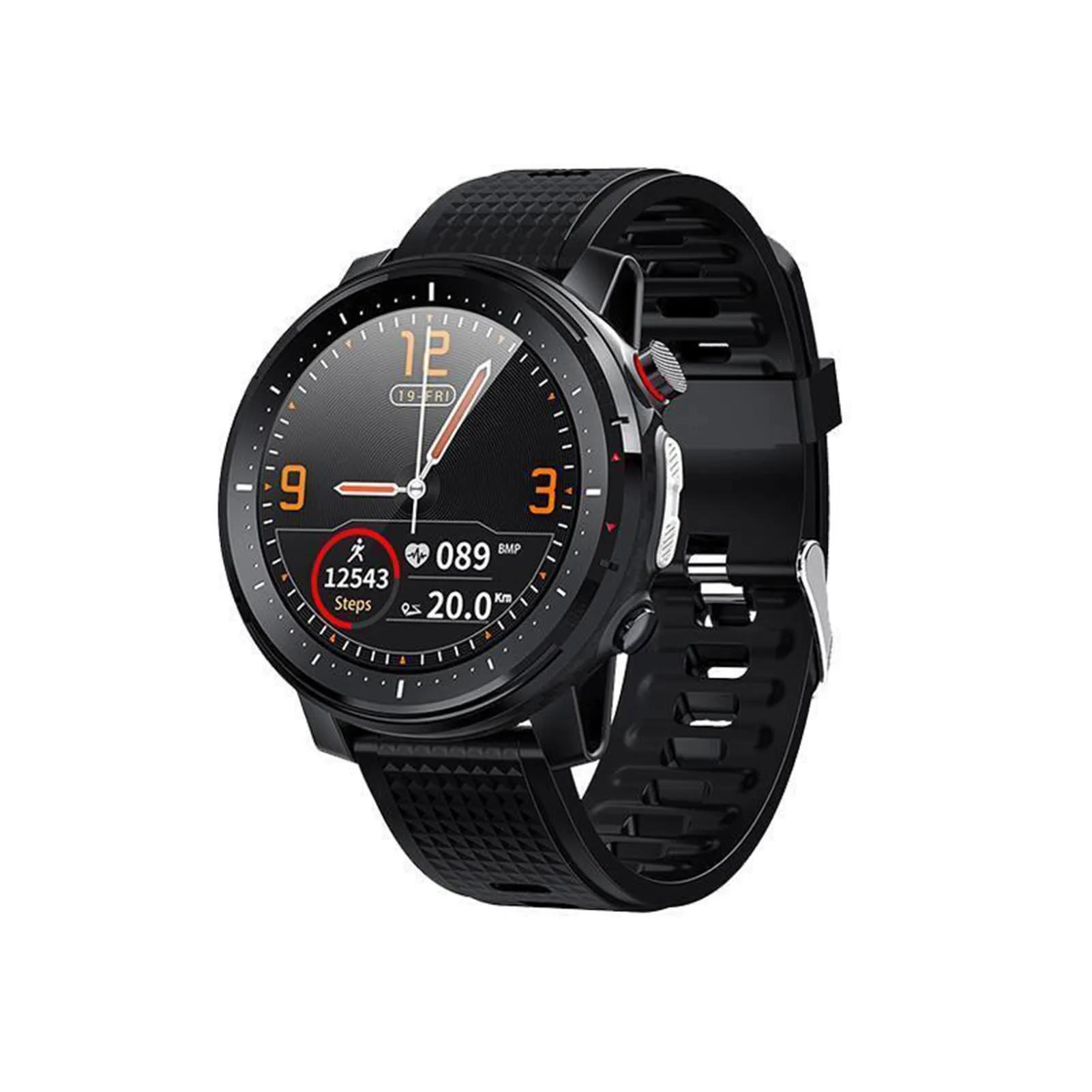 

New L15 Smart Led Bluetooth Sport Watch Smart Bracelet Wristband Heart Rate Blood Pressure Blood Oxygen Test IP68 Waterproof