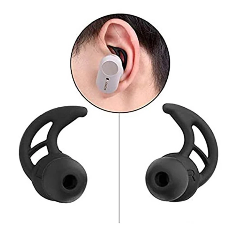 Фото Новые Мягкие силиконовые заушные крючки для наушников Sony WF-1000XM3, сменные Нескользящие заушные крючки для наушников Sony WI-1000X №3