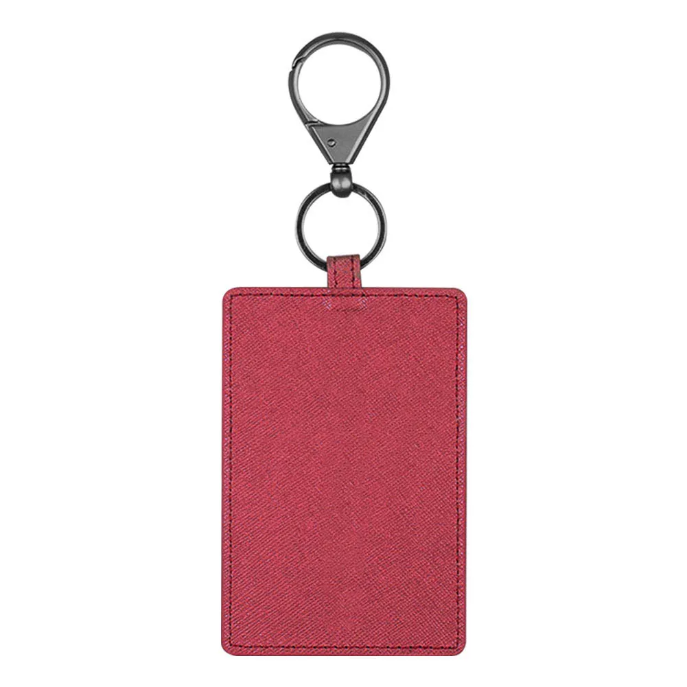 

PU Leather Key Card Holder Lightness and Portability No Space Occupy Protector Key Chain for Tesla Model 3 Accessories