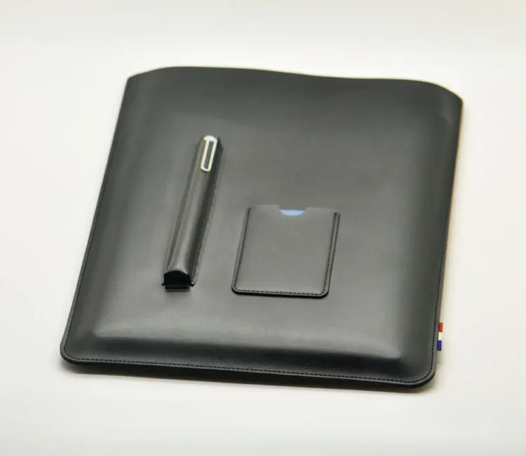 Черный Мягкий кожаный чехол для microsoft Surface Pro 3 ультра-тонкий мешочек мешок с пеналом для microsoft Surface Pro 4/5/6/7 12,3 дюймов - Цвет: Черный