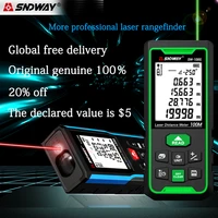sndway laser distance meter digital range finder rangefinder laser tape measure tools trena roulette angle measurement ruler