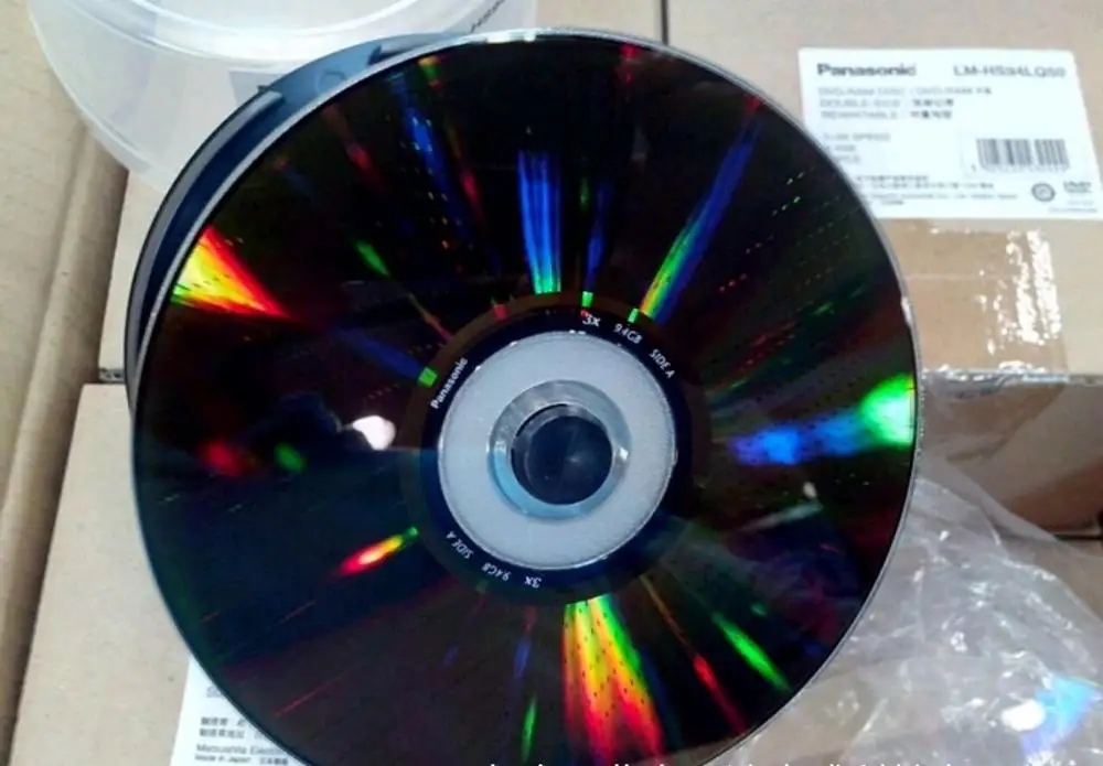 Оптовая продажа 50 шт. оригинальные перезаписываемые двухсторонние DVD R диски PBrand 9