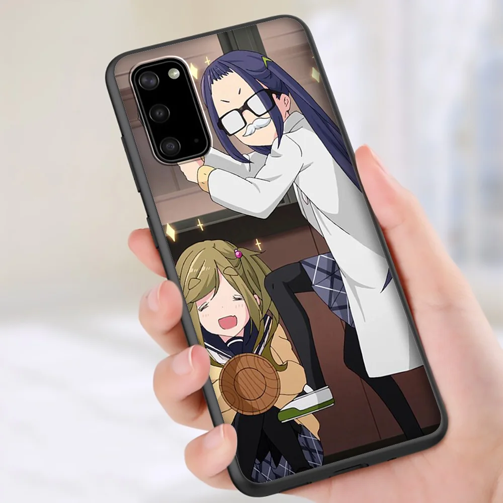 Lavaza Anime Laid Back Camp Soft Case for Samsung Note A3 A5 A6 A7 A8 A9 A10s A20s A30s A40s A50s 10 A70 8 9 J6 Plus | Мобильные
