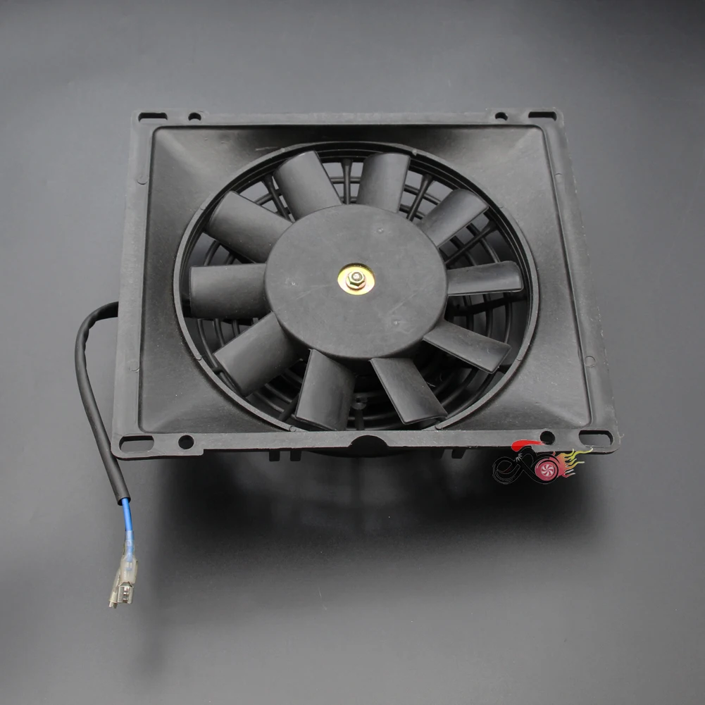 

12V Radiator Thermo Electric Cooling Fan For 150cc 200cc 250cc 300cc Dirt Quad Bike ATV Buggy Go Kart