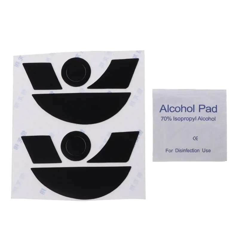 2 набора 0 6 мм наклейки для мыши коньков коврик Razer Naga 2014|Коврики мышей| |