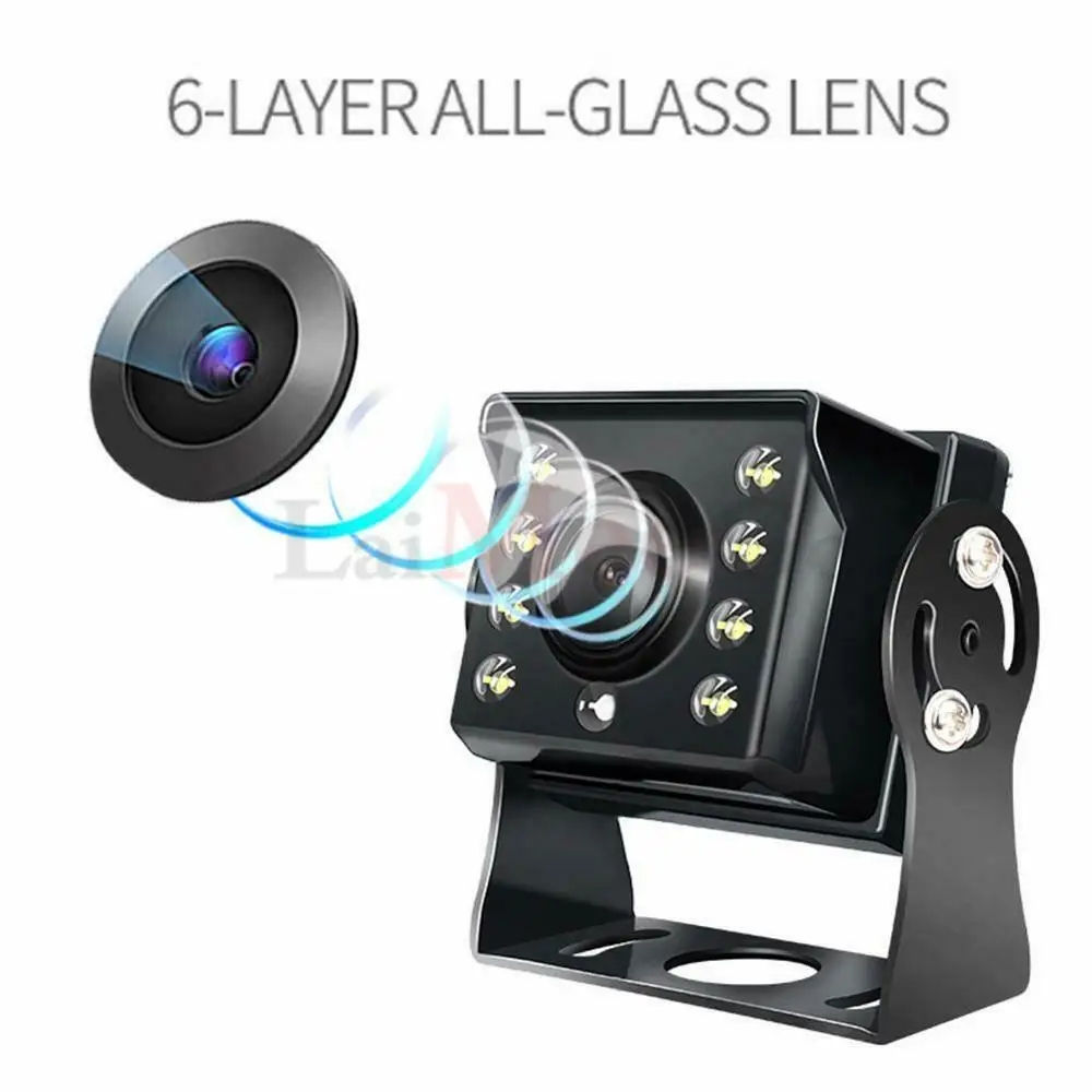 New 12-24v Car Bus Vans Lorry Truck Rear View Camera Reversing Night Vision Vehicle Backup Waterproof Hot For Trucks | Автомобили и