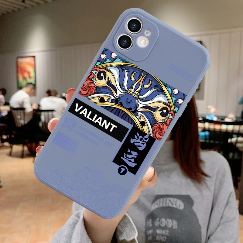 

The New Liquid Soft Silicone Case For Apple iPhone 12 11 13 Pro Max Mini 7 8 Plus X XS Max XR Phone Slim Back Case Cover