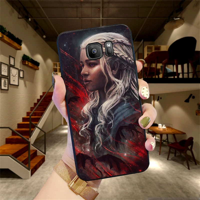 Чехлы для samsung A70 50 40 30 20 10 60 6 Plus Корона gameofthroness A7 A8 A9Soft на заднюю панель телефона