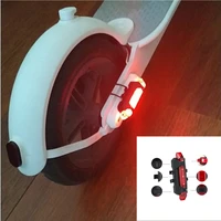 scooter warning light night safety warning lights led flashlight strip light for xiaomi mijia m365 electric scooter accessories