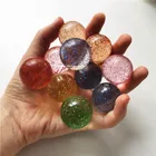 Резиновые прыгающие шарики 10 шт., цветные уличные игрушки, детские спортивные игры, эластичные синие и зеленые прыгающие шарики для жонглирования, игрушечный шар для детей