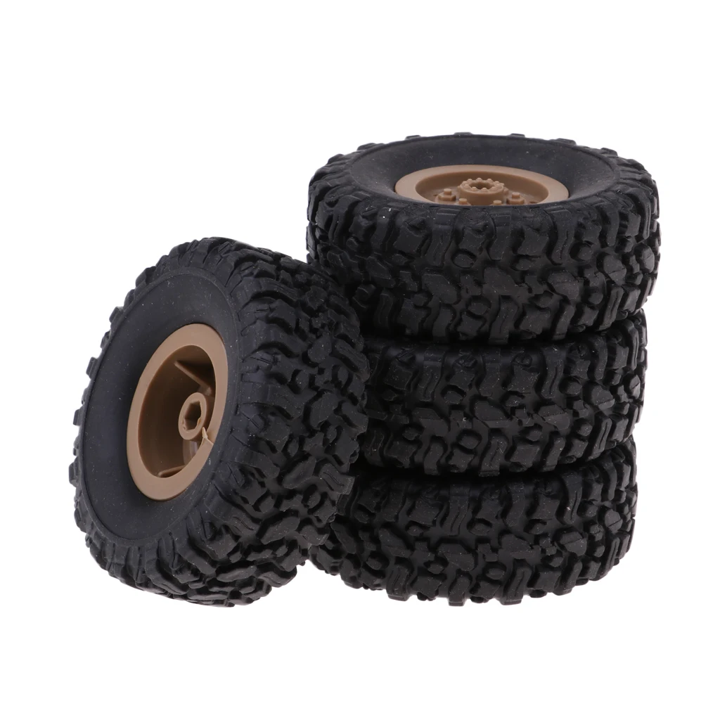 Набор резиновых шин для 1/16 RC Car Monster Truck 4 шт.