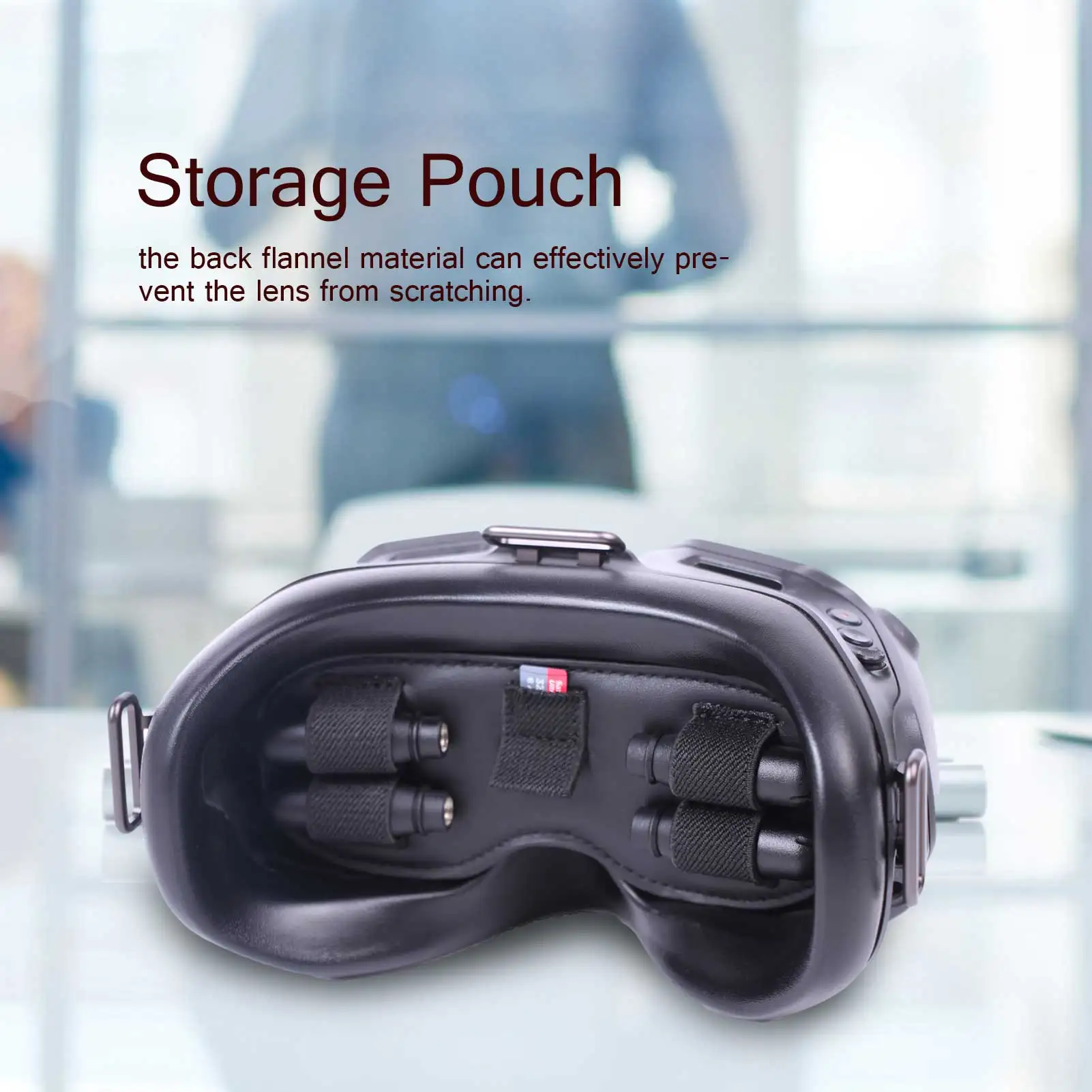 

Многофункциональный пылезащитный и затеняющий коврик для хранения Летающий Чехол для очков пылезащитный коврик для хранения для DJI FPV