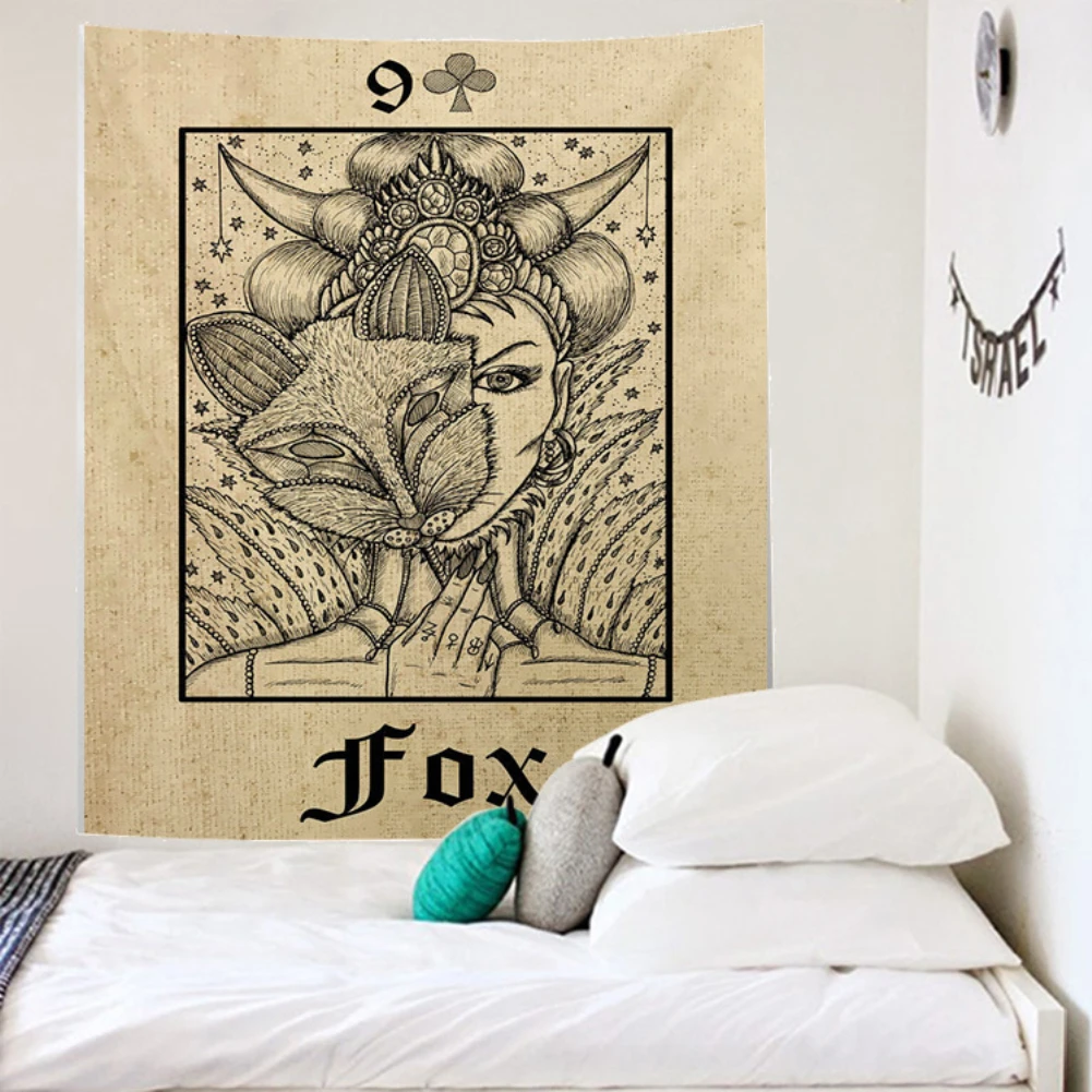 3D модный принт широкая ширина двери скандинавский ветер подвесная ткань