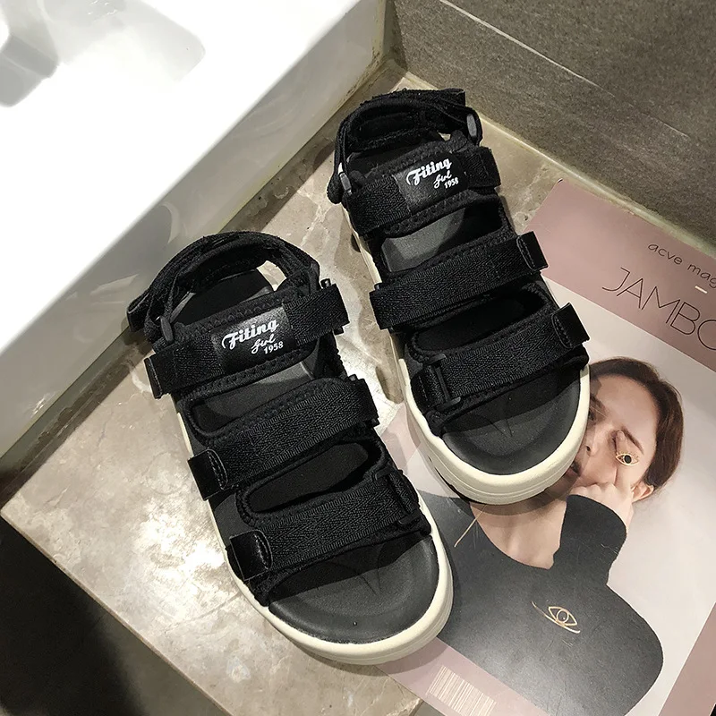 

Sexy Open-toed Women Sport Sandals Wedge Hollow Out Women Sandals Outdoor Cool Platform Shoes Women Beach Summer Shoes 2020 New