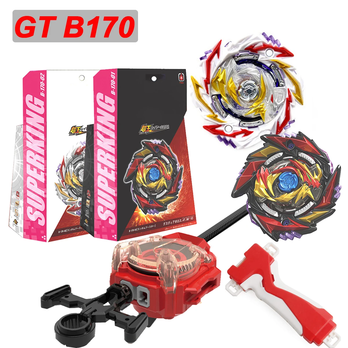 

Beyblades Burst искрящий пусковой механизм и руль GT Metal Fusion B170 левый и правый вращающийся гироскоп из сплава игрушки для детей